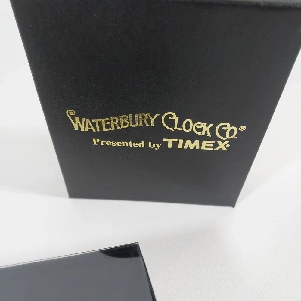 Vtg Timex Waterbury‎ Clock Co Airplane Desk Clock Collectible In Box